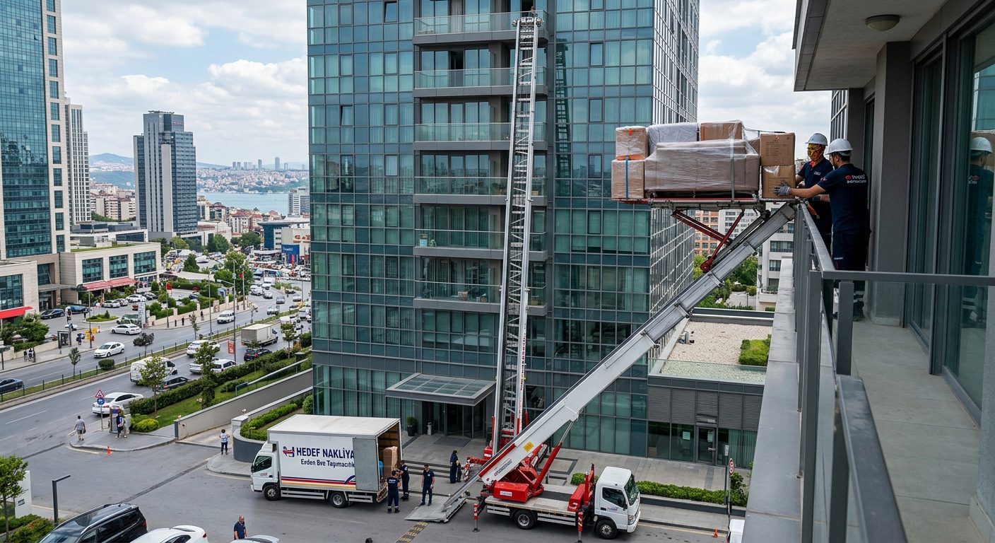 Hedef Nakliyat, Modern Asansör Sistemleri İle İstanbul'un Dikey Mimarisinde Stres Giderici Rol Üstleniyor