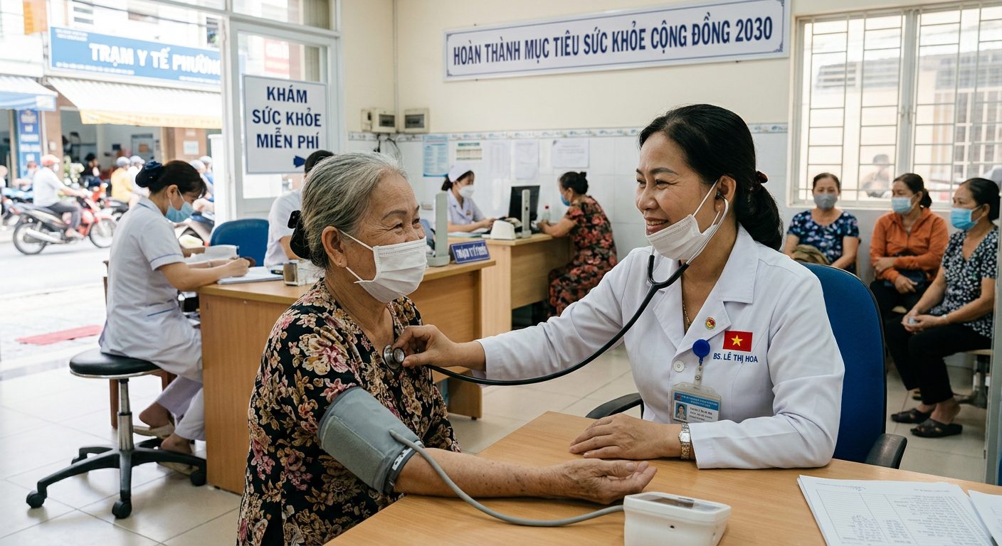Ho Chi Minh Şehri, 2030'a Kadar Ücretsiz Sağlık Hizmeti Hedefiyle Evrensel Sağlık Kontrolleri Planını Açıkladı