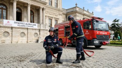 Milli Saraylar İdaresi Başkanlığı, bünyesinde görevlendirmek üzere 9 sözleşmeli itfaiyeci