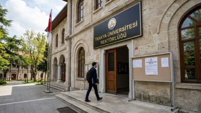 Trakya Üniversitesi Rektörlüğü, çeşitli birimlerinde görevlendirilmek üzere 657 Sayılı Devlet