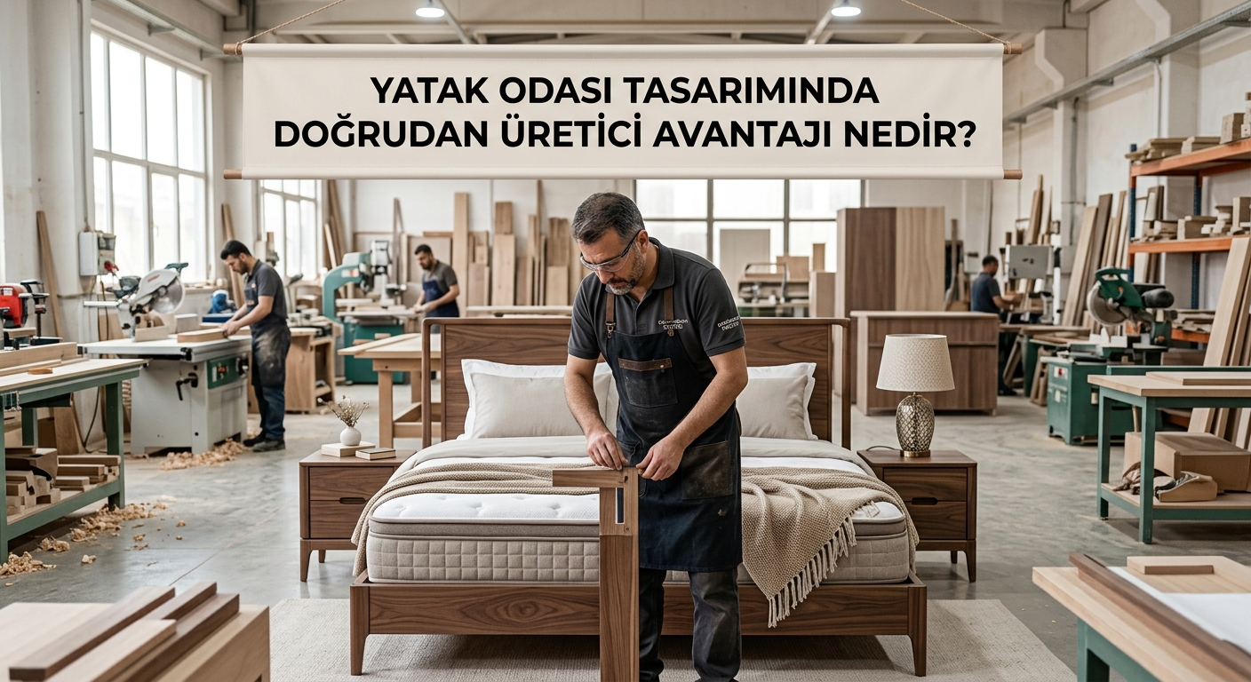 Yatak Odası Tasarımında Doğrudan Üretici Avantajı Nedir?