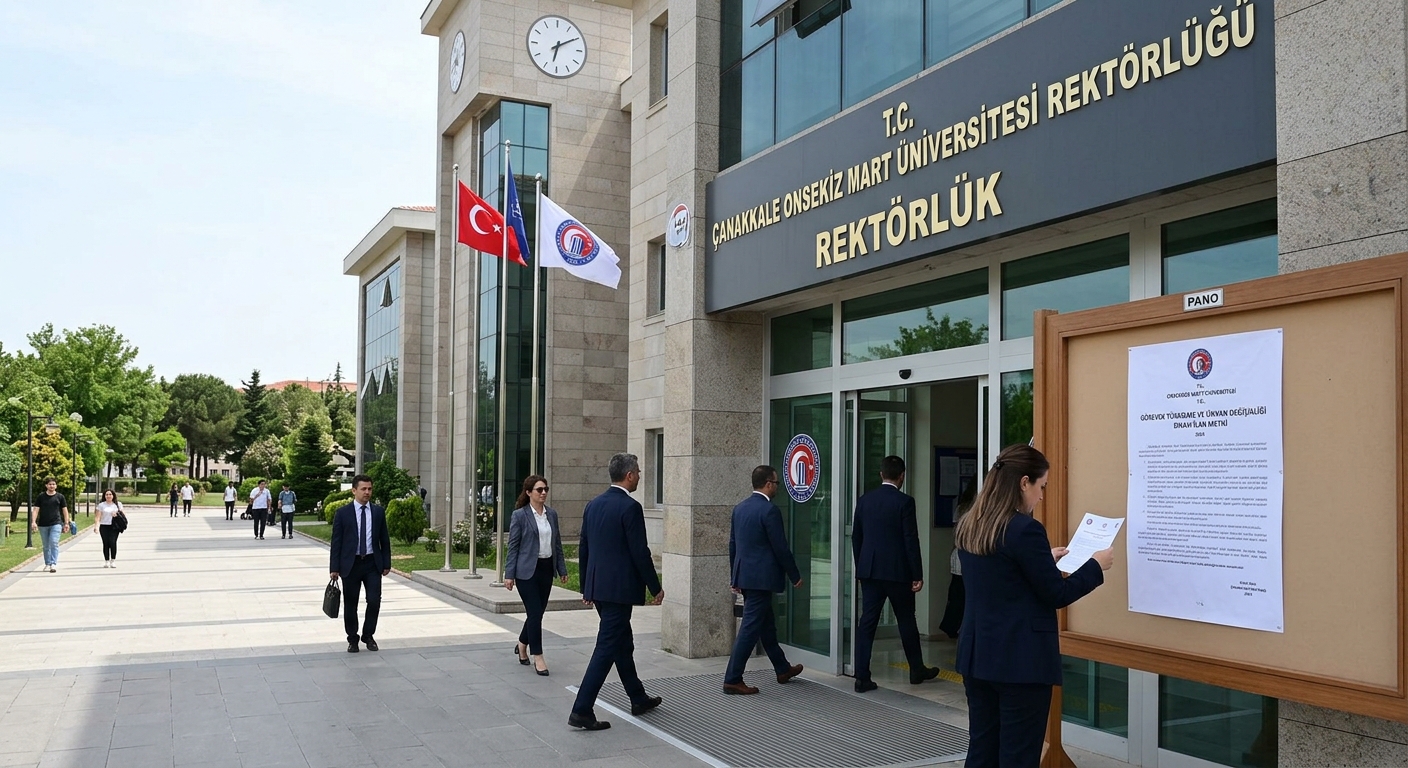 ÇANAKKALE ONSEKİZ MART ÜNİVERSİTESİ REKTÖRLÜĞÜ - ÇANAKKALE ONSEKİZ MART ÜNİVERSİTESİ REKTÖRLÜĞÜ GÖREVDE YÜKSELME VE ÜNVAN DEĞİŞİKLİĞİ SINAVI İLAN METNİ