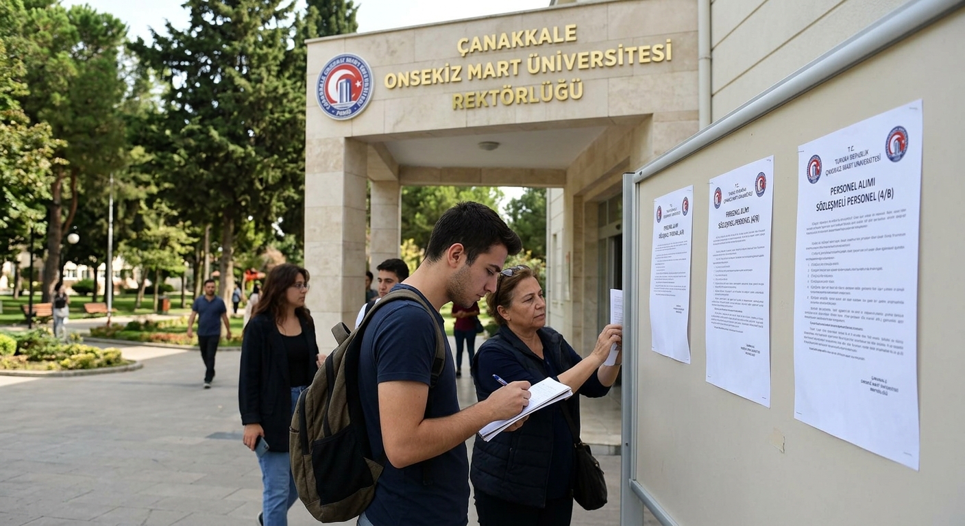 Çanakkale Onsekiz Mart Üniversitesi 4/B Sözleşmeli Personel Alım İlanı Yayımlandı ÇANAKKALE ONSEKİZ MART ÜNİVERSİTESİ REKTÖRLÜĞÜ - ÇANAKKALE ONSEKİZ MART ÜNİVERSİTESİ REKTÖRLÜĞÜ’NDEN SÖZLEŞMELİ PERSONEL (657 SAYILI KANUNUN 4/B MADDESİ) ALIM İLANI