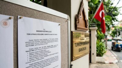 dışişleri bakanlığı’ndan önemli bir duyuru geldi! türkiye cumhuriyeti bangkok büyükelçiliği,