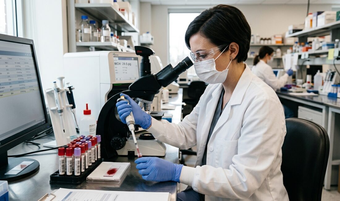MCH (Mean Corpuscular Hemoglobin) testi, kan tahlillerinde sıkça karşılaşılan ve