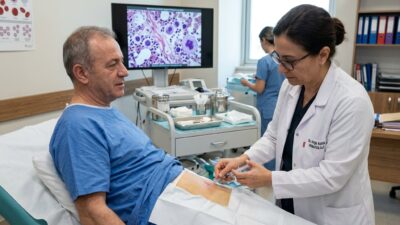 Miyelofibrozis, kemik iliğinde anormal hücre büyümesi ve skar dokusu (fibrozis)