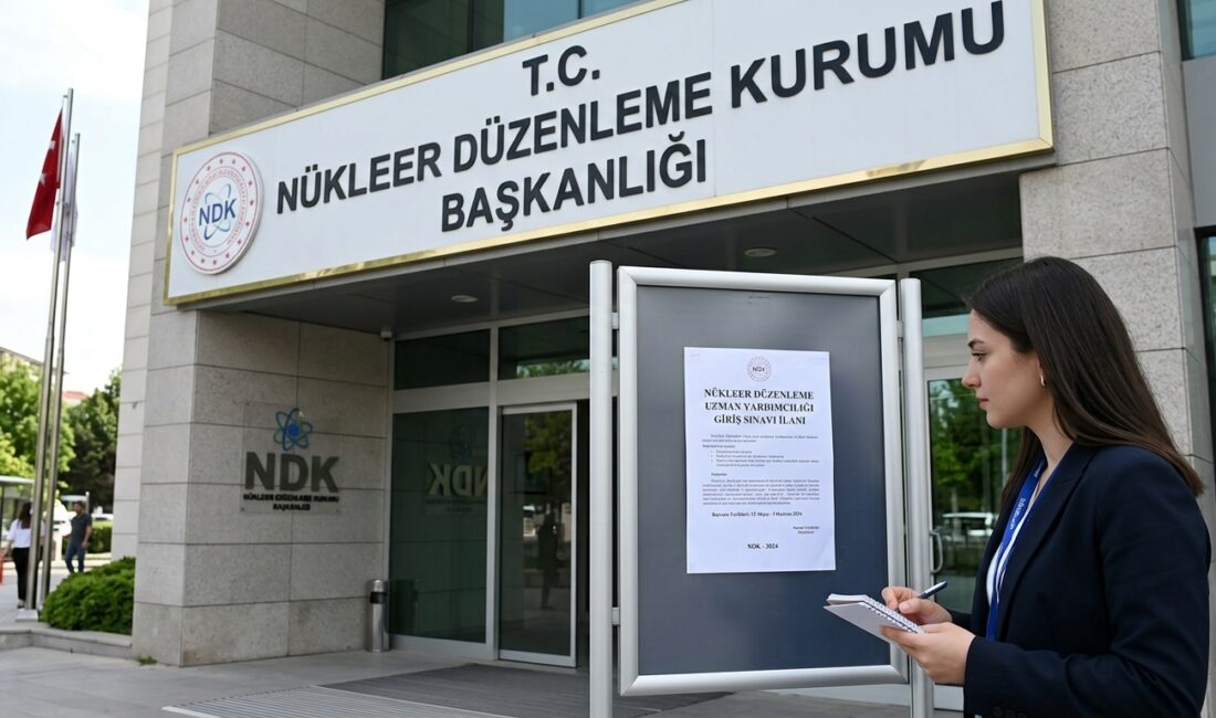 Nükleer Düzenleme Kurumu (NDK), merkez teşkilatında görevlendirmek üzere 7 Nükleer