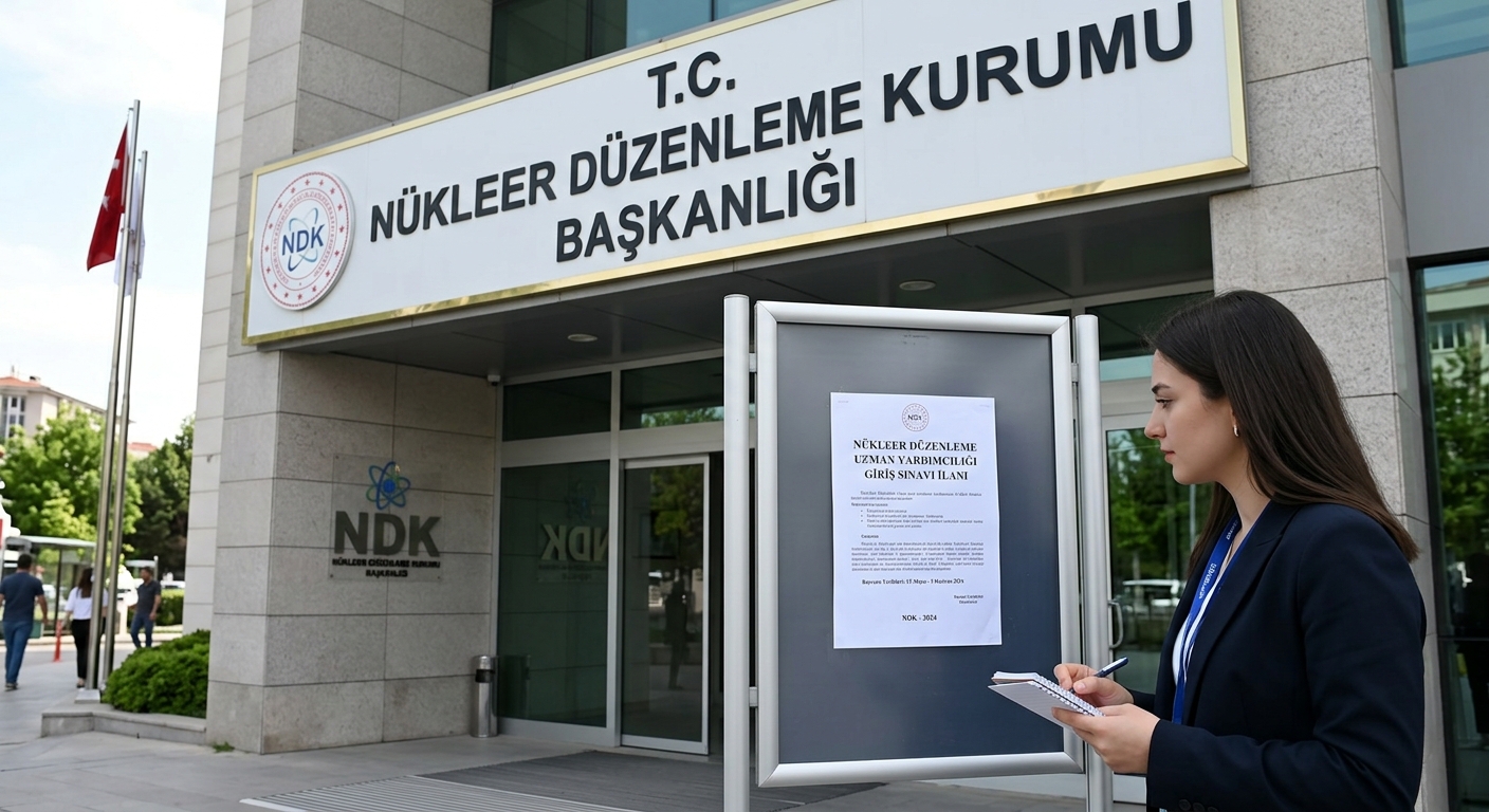 Nükleer Düzenleme Kurumu (NDK) Uzman Yardımcılığı Giriş Sınavı İlanı NÜKLEER DÜZENLEME KURUMU BAŞKANLIĞI - NÜKLEER DÜZENLEME UZMAN YARDIMCILIĞI GİRİŞ SINAVI İLANI
