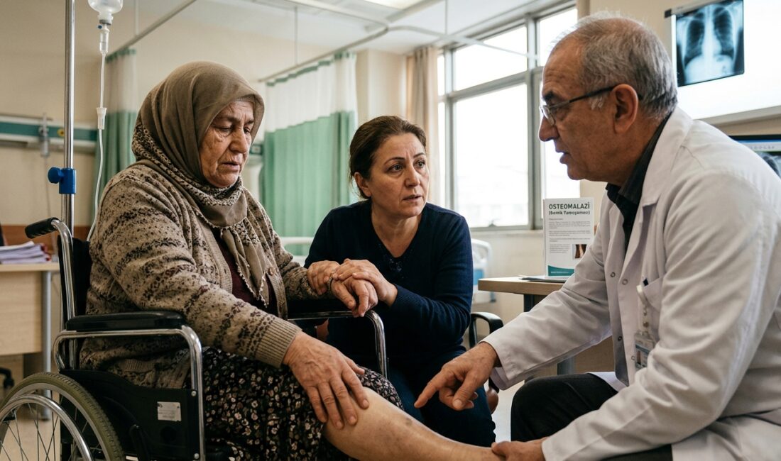 Osteomalazi, yetişkinlerde görülen, kemiklerin mineralleşme sürecinde yaşanan bir bozukluktur. Bu