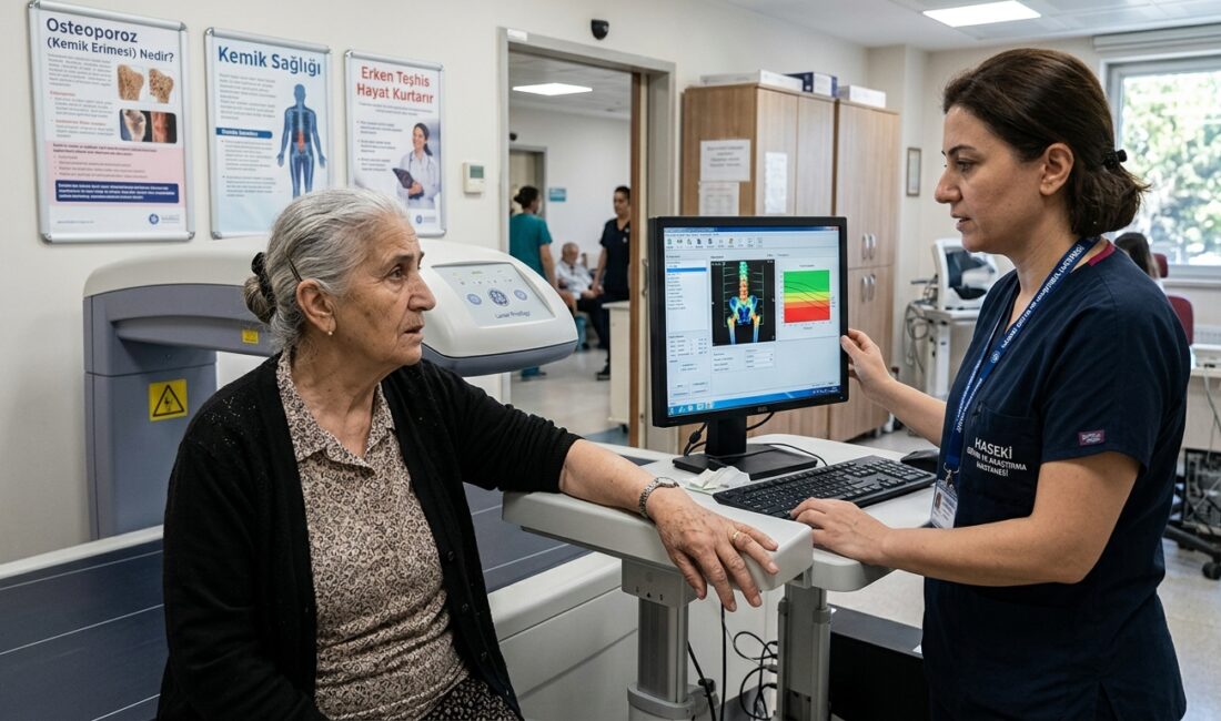 Osteoporoz, halk arasında bilinen adıyla kemik erimesi, kemiklerin zamanla zayıflaması