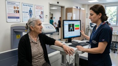 Osteoporoz, halk arasında bilinen adıyla kemik erimesi, kemiklerin zamanla zayıflaması