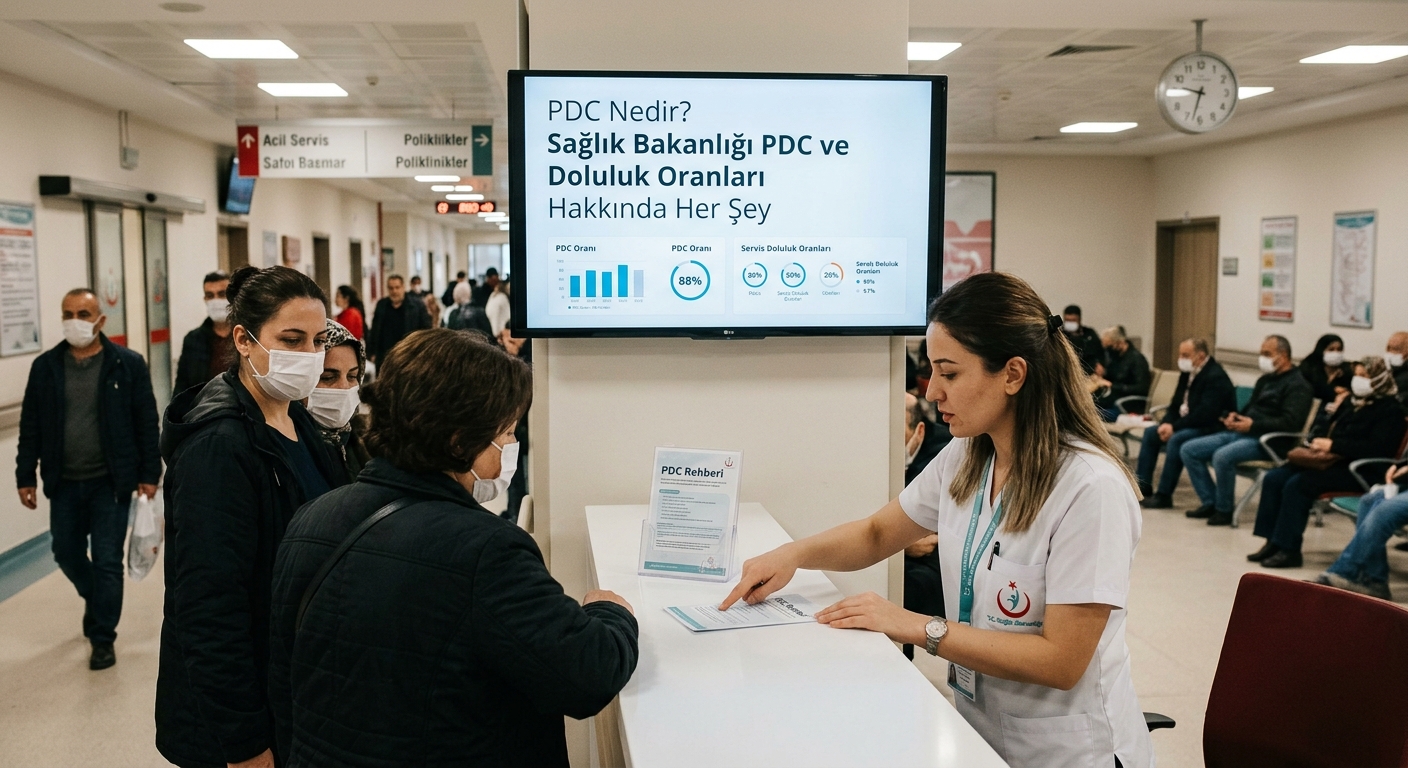 PDC Nedir? Sağlık Bakanlığı PDC ve Doluluk Oranları Hakkında Her Şey