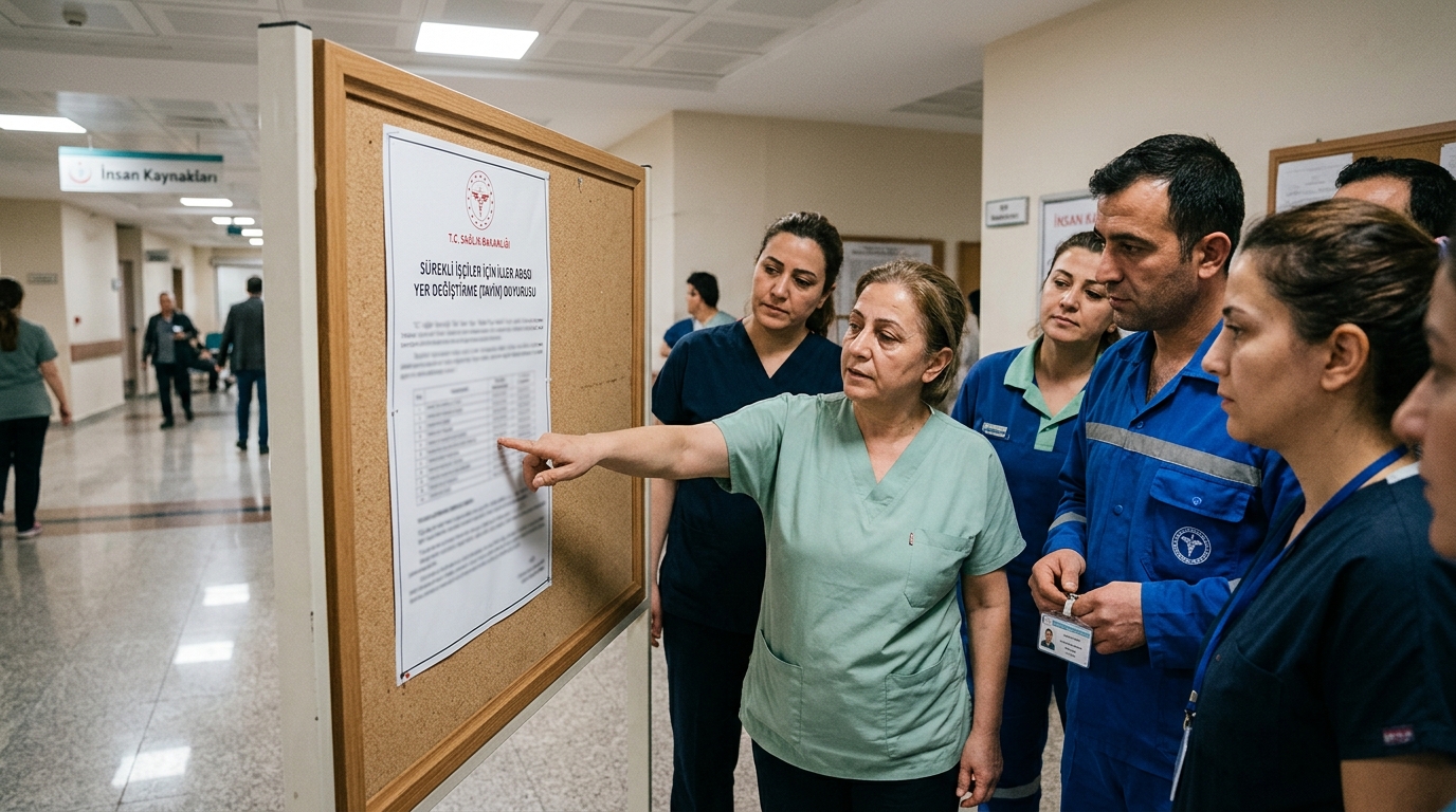 Sağlık Bakanlığı'ndan Sürekli İşçilere İller Arası Tayin Duyurusu Sağlık Bakanlığı’ndan Sürekli İşçiler İçin İller Arası Tayin Duyurusu