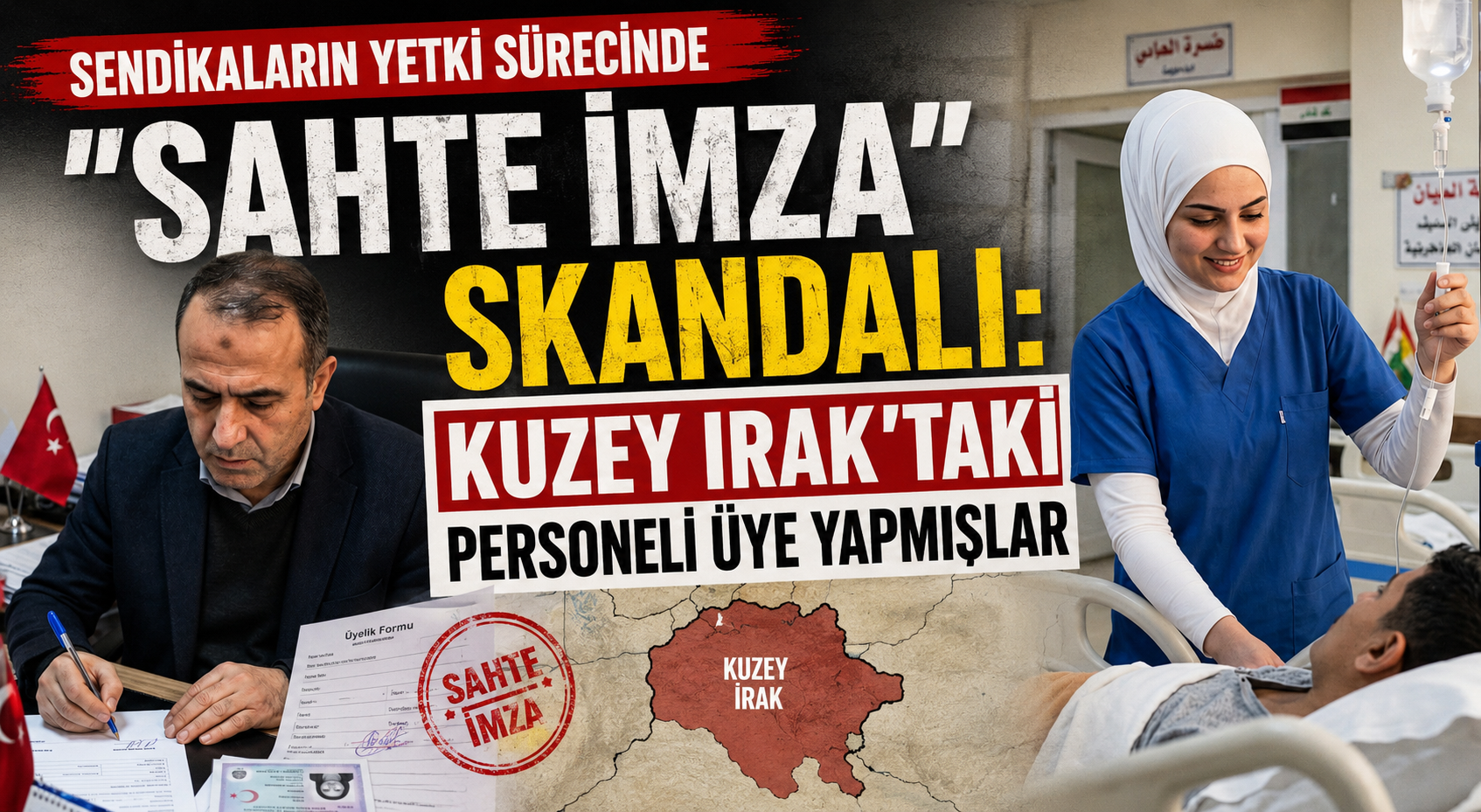 Sendikaların Yetki Sürecinde "Sahte İmza" Skandalı: Kuzey Irak'taki Personeli Üye Yapmışlar