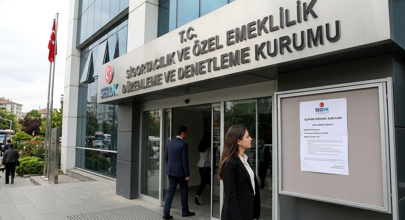 SİGORTACILIK VE ÖZEL EMEKLİLİK DÜZENLEME VE DENETLEME KURUMU BAŞKANLIĞI (SEDDK) - AÇIKTAN PERSONEL ALIM İLANI