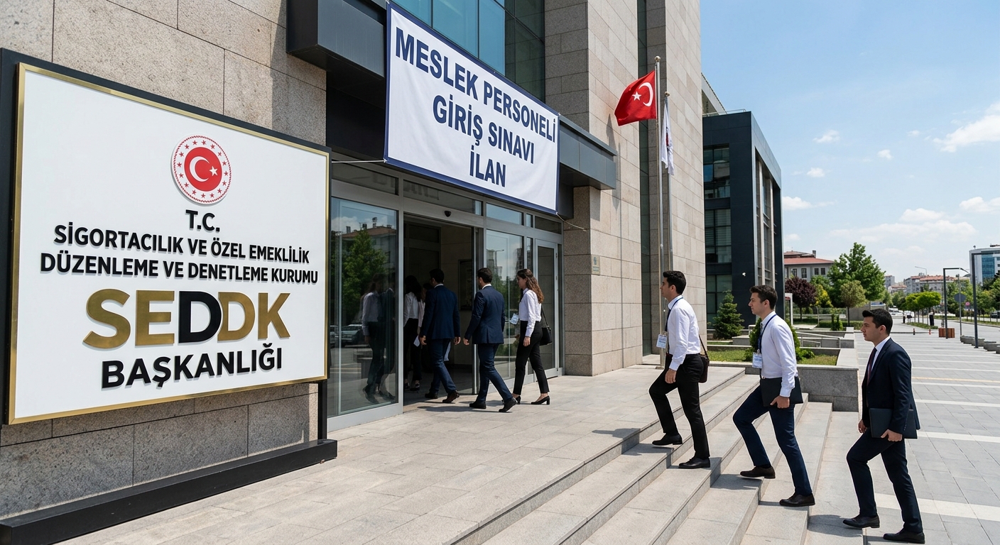 SEDDK Meslek Personeli Giriş Sınavı İlanı: Başvuru Detayları ve Tarihleri SİGORTACILIK VE ÖZEL EMEKLİLİK DÜZENLEME VE DENETLEME KURUMU BAŞKANLIĞI (SEDDK) - MESLEK PERSONELİ GİRİŞ SINAVI İLANI