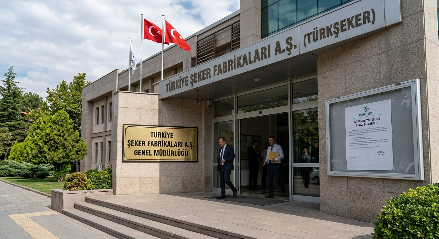 TÜRKİYE ŞEKER FABRİKALARI A.Ş. GENEL MÜDÜRLÜĞÜ - TÜRKİYE ŞEKER FABRİKALARI A.Ş. - TÜRKİYE ŞEKER FABRİKALARI A.Ş. GENEL MÜDÜRLÜĞÜ GÖREVDE YÜKSELME SINAV DUYURUSU