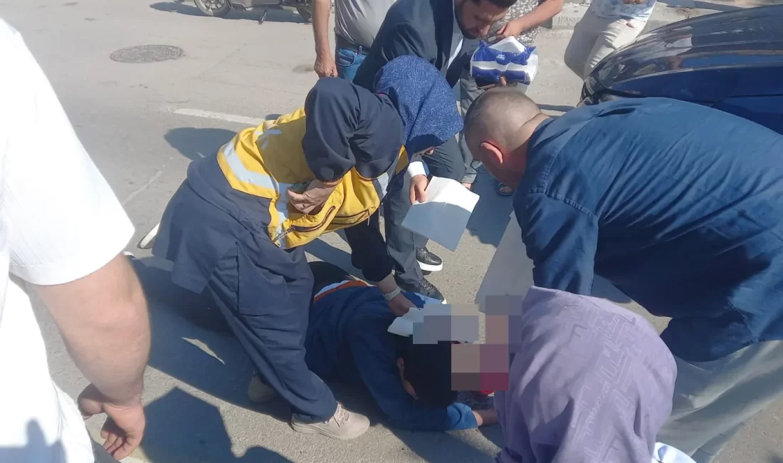 Aksaray'da 112 Acil Çağrı Merkezinde çalışan sağlık görevlisi Güllü Güçlüler,