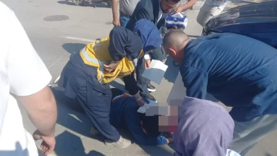 Aksaray'da 112 Acil Çağrı Merkezinde çalışan sağlık görevlisi Güllü Güçlüler,