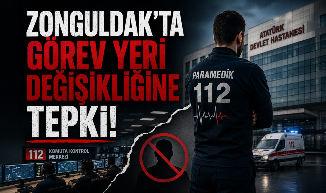 Genç Sağlık Sendikası, skolyoz rahatsızlığı nedeniyle 112 Komuta Kontrol Merkezinde