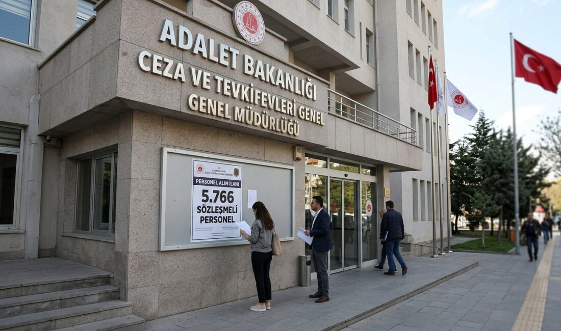 Adalet Bakanlığı Ceza ve Tevkifevleri Genel Müdürlüğü (CTE), bünyesinde istihdam