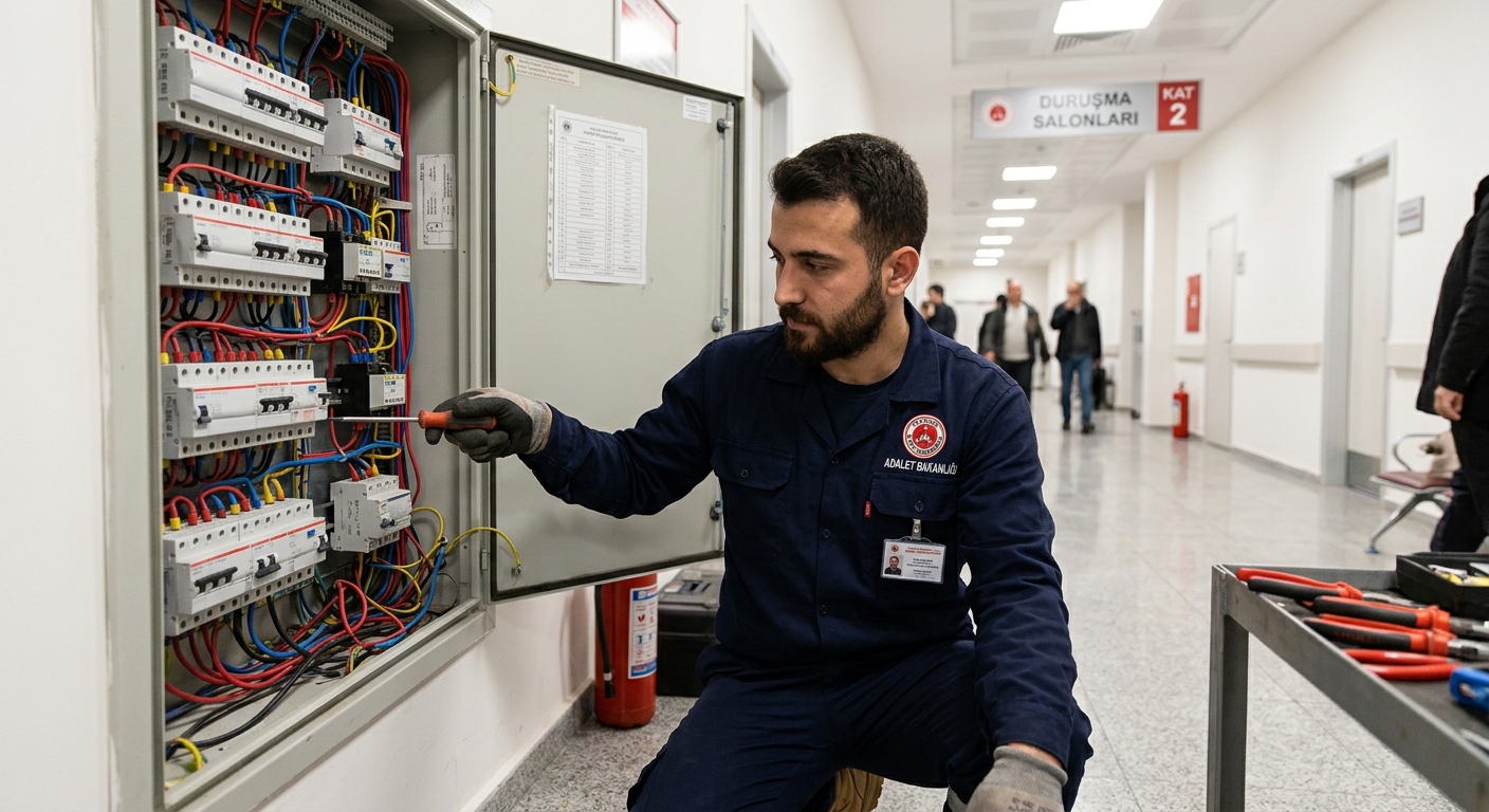 ADALET BAKANLIĞI - SÖZLEŞMELİ TEKNİSYEN (ELEKTRİK) ALIMI İLANI