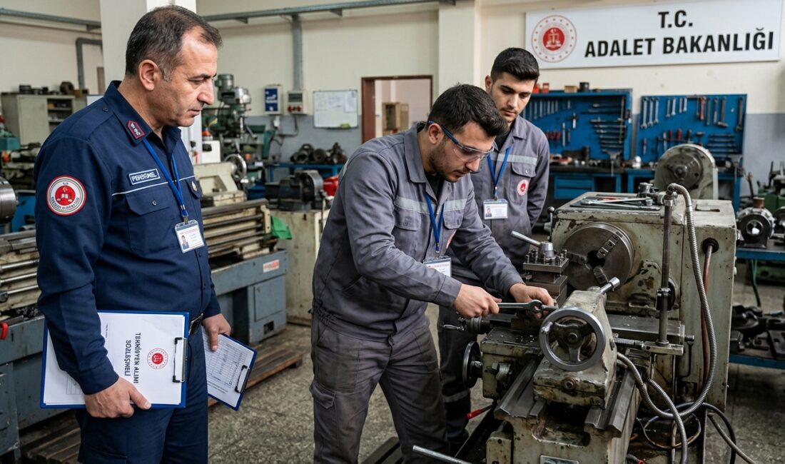 [TITLE] Adalet Bakanlığı’ndan Makine Teknisyeni Alımı: 5 Sözleşmeli Personel İçin