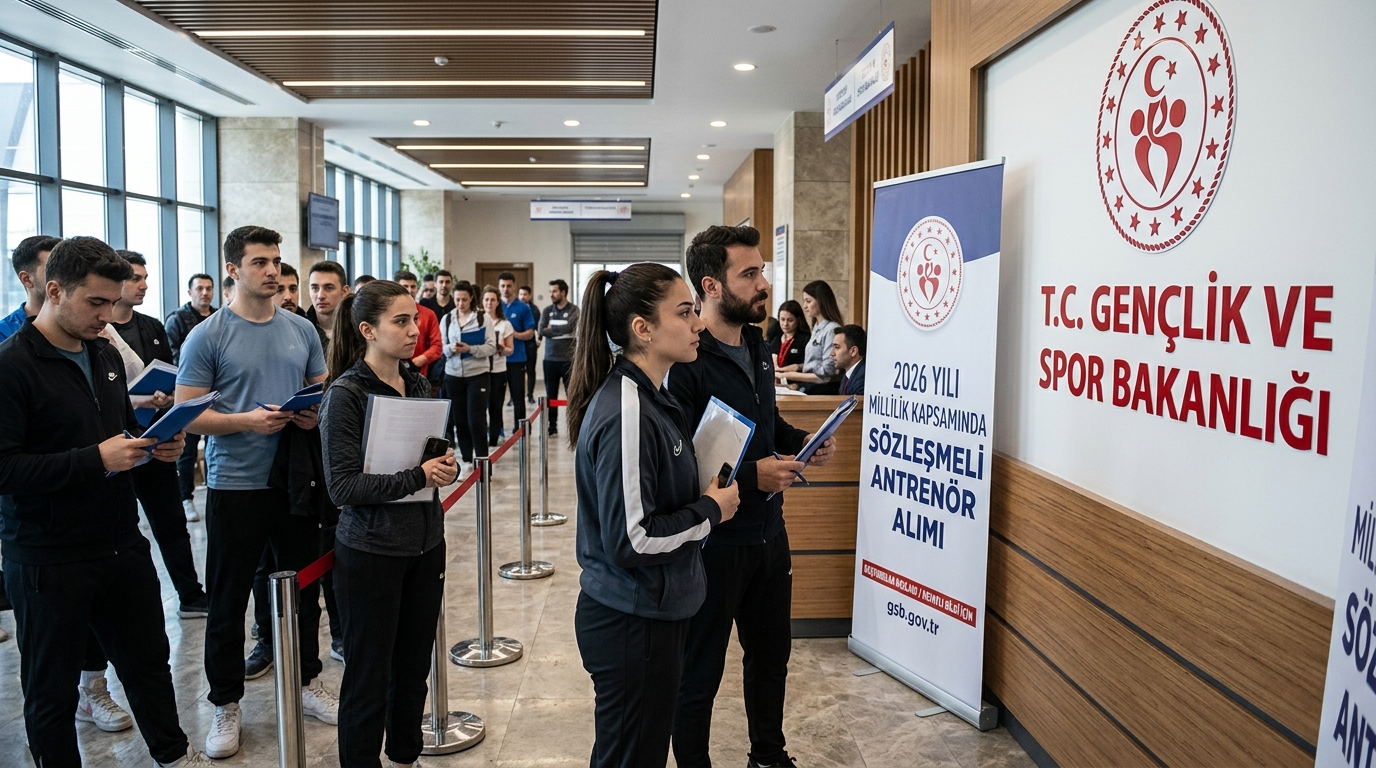 GENÇLİK VE SPOR BAKANLIĞI - 2026 YILI MİLLİLİK KAPSAMINDA SÖZLEŞMELİ ANTRENÖR ALIMI DUYURUSU