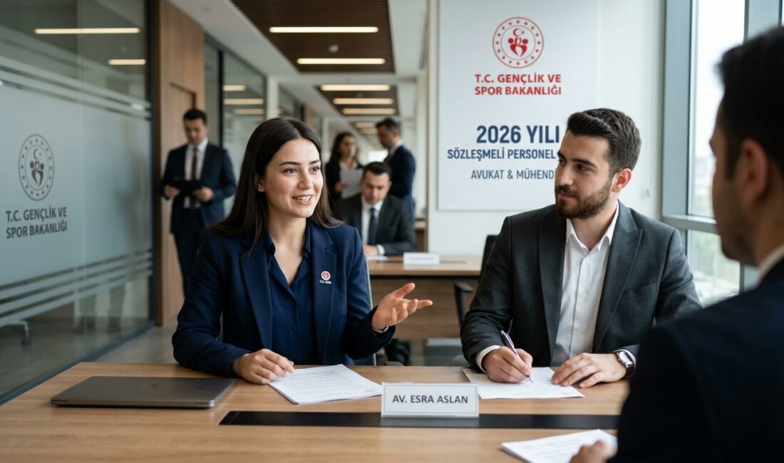 Gençlik ve Spor Bakanlığı (GSB), taşra teşkilatında görevlendirilmek üzere sözleşmeli