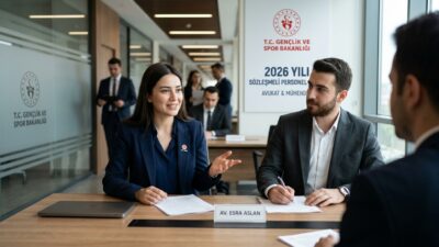 Gençlik ve Spor Bakanlığı (GSB), taşra teşkilatında görevlendirilmek üzere sözleşmeli