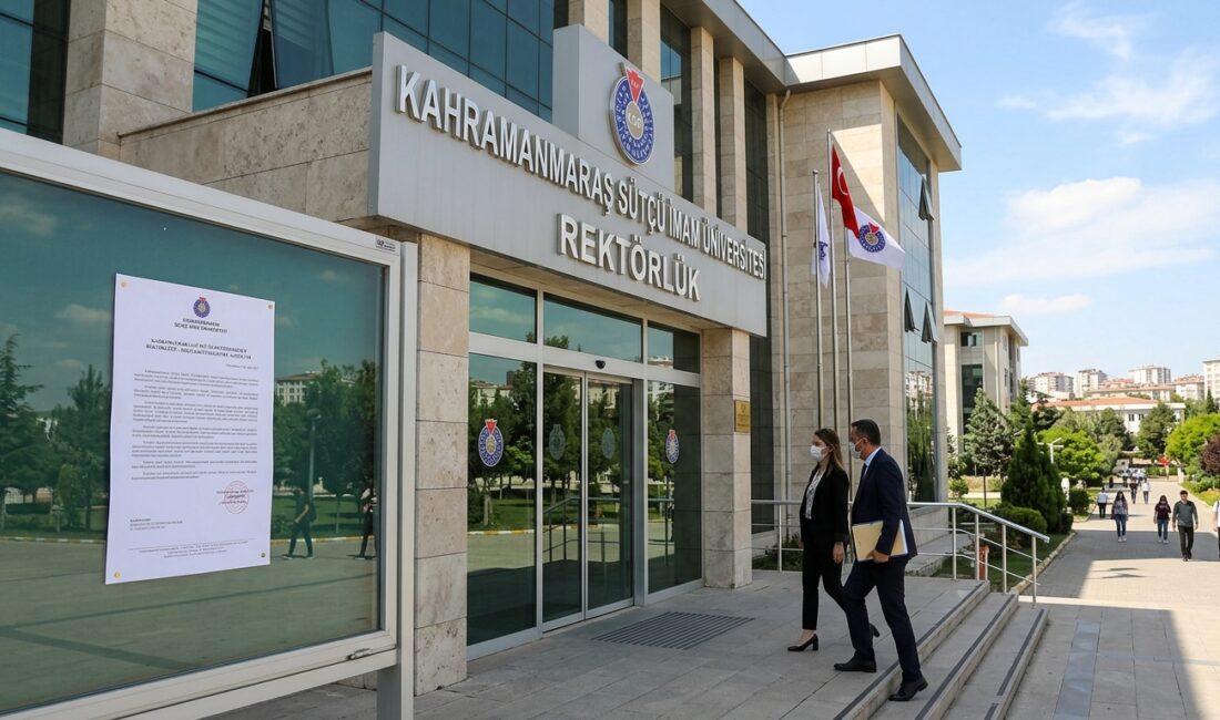 Kahramanmaraş Sütçü İmam Üniversitesi (KSÜ) Rektörlüğü, çeşitli birimlerinde görevlendirilmek üzere
