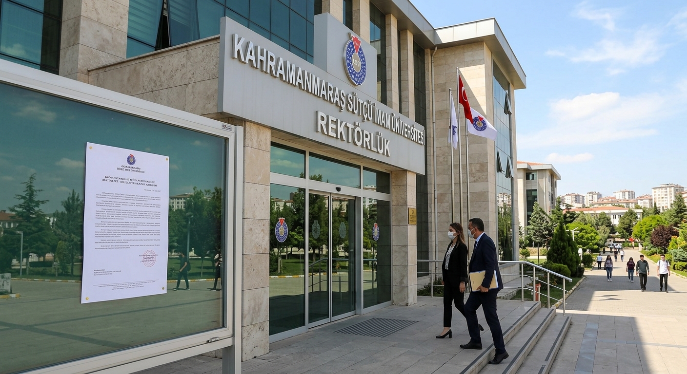 KAHRAMANMARAŞ SÜTÇÜ İMAM ÜNİVERSİTESİ REKTÖRLÜĞÜ - SÖZLEŞMELİ PERSONEL ALIM İLANI