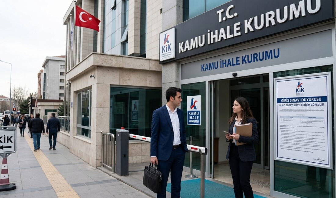 Kamu İhale Kurumu (KİK), bünyesinde görevlendirmek üzere yeni personeller alacağını