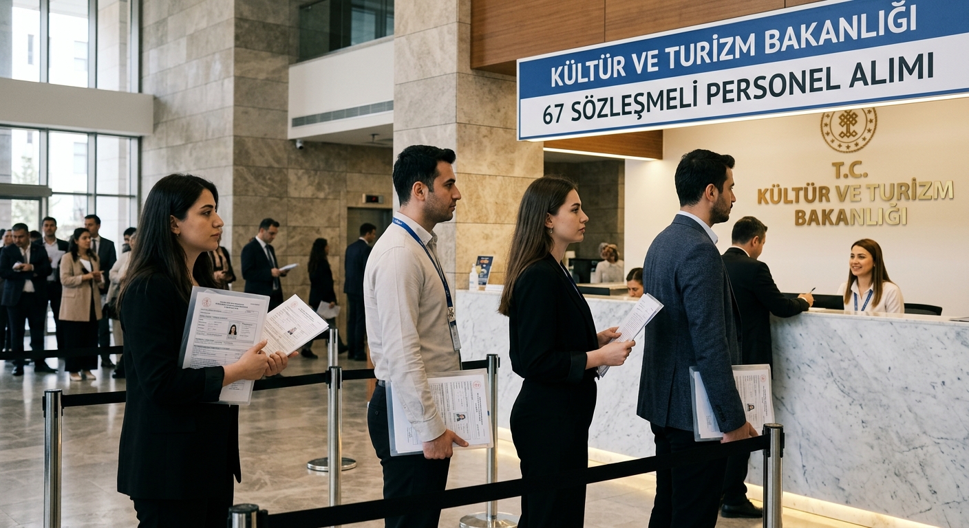 Kültür ve Turizm Bakanlığı 67 Sözleşmeli Personel Alımı: Başvuru Şartları ve Tarihleri KÜLTÜR VE TURİZM BAKANLIĞI - 67 SÖZLEŞMELİ PERSONEL ALIMI