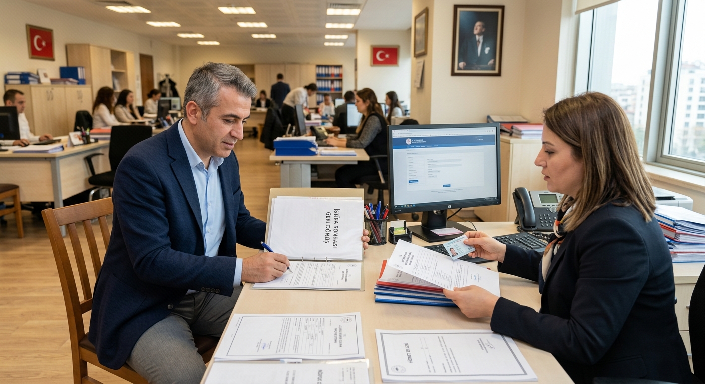 Memuriyetten İstifa Edenler Geri Dönebilir mi? İşte Şartlar