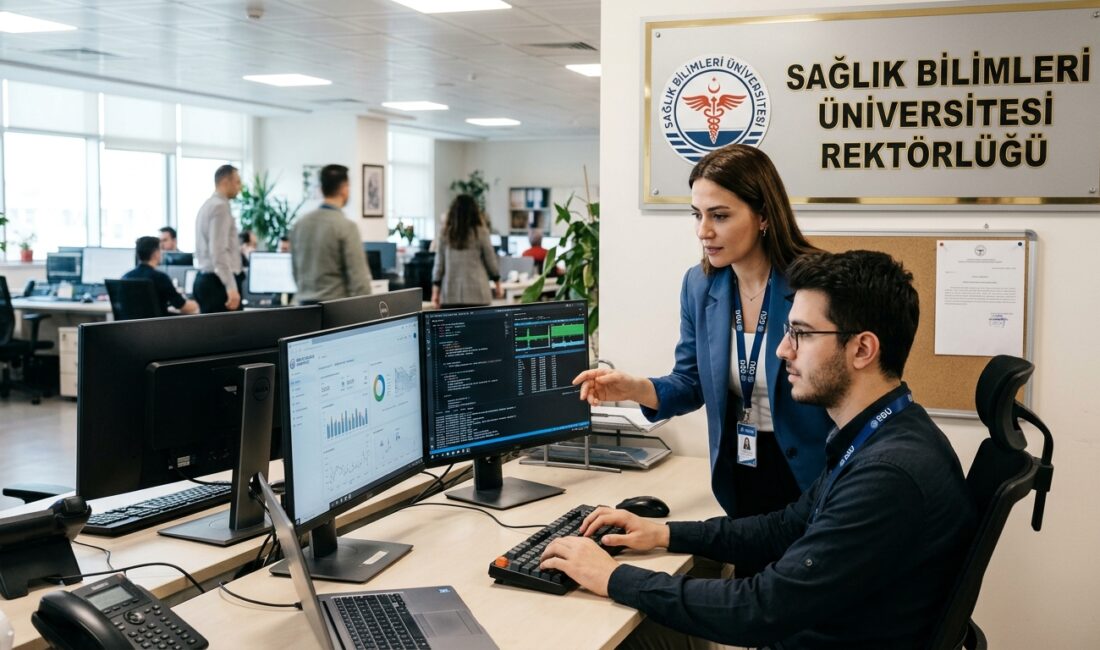 Sağlık Bilimleri Üniversitesi Rektörlüğü, Bilgi İşlem Daire Başkanlığı bünyesinde görevlendirilmek