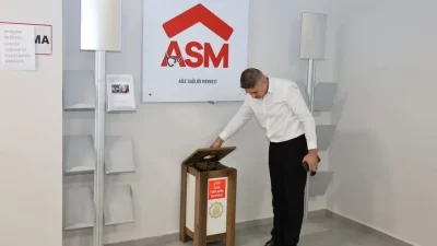 Kırıkkale’de, Aile Sağlığı Merkezlerine (ASM) atık ilaç getirme kutuları yerleştirilmeye