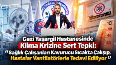 Diyarbakır'da Gazi Yaşargil Eğitim ve Araştırma Hastanesi'nde yıllardır süregelen klima