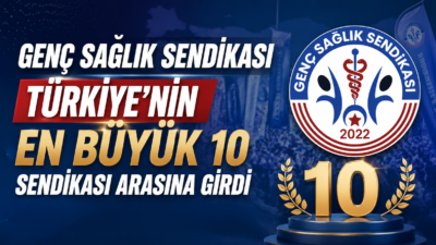 Genç Sağlık Sendikası, 58.733 üyeye ulaşarak Türkiye genelindeki 308 memur