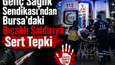 Bursa Gülbahçe 112 Acil Sağlık Hizmetleri İstasyonu'na kimliği belirsiz 7-8