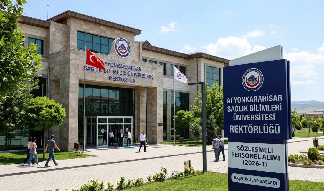 Afyonkarahisar Sağlık Bilimleri Üniversitesi (ASBÜ), bünyesinde görevlendirmek üzere toplam 57