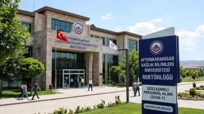 Afyonkarahisar Sağlık Bilimleri Üniversitesi (ASBÜ), bünyesinde görevlendirmek üzere toplam 57