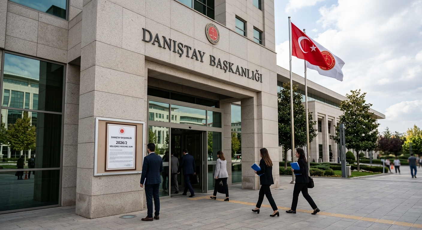 DANIŞTAY BAŞKANLIĞI - 2026/2 SÖZLEŞMELİ PERSONEL ALIMI