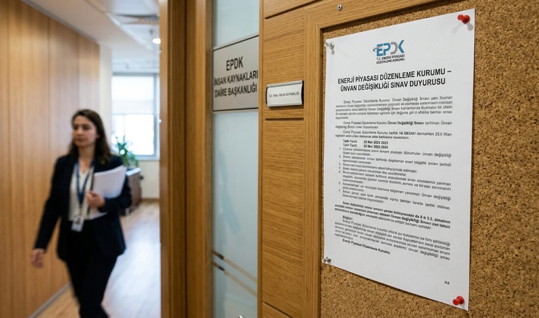 Enerji Piyasası Düzenleme Kurumu (EPDK), bünyesinde görev yapan personeller için