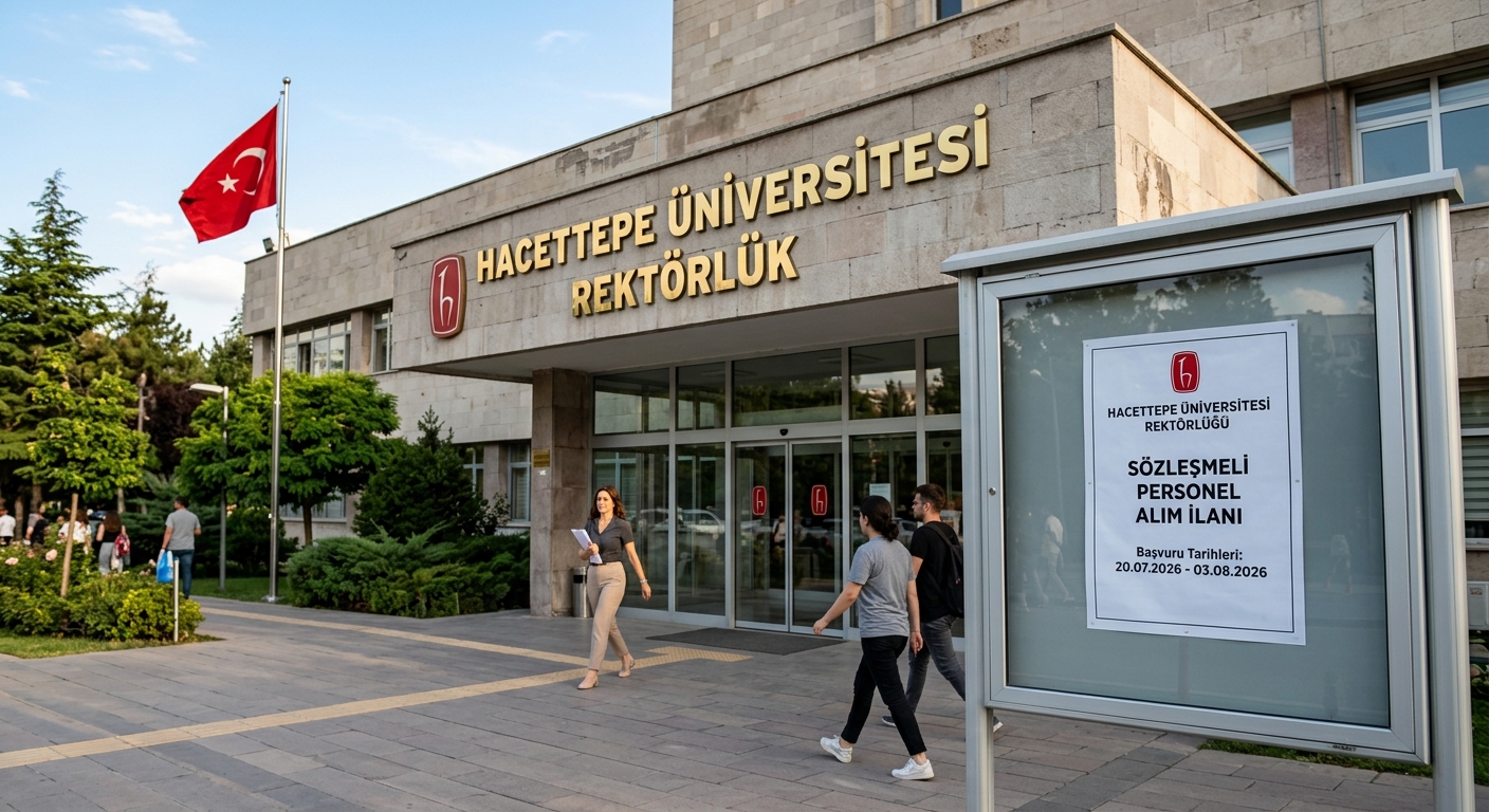 Hacettepe Üniversitesi 4/B Sözleşmeli Personel Alımı: Başvurular Başladı (Son Gün 3 Ağustos 2026) HACETTEPE ÜNİVERSİTESİ REKTÖRLÜĞÜ - 657 / 4-B SÖZLEŞMELİ PERSONEL ALIM İLANI (20.07.2026- 03.08.2026)