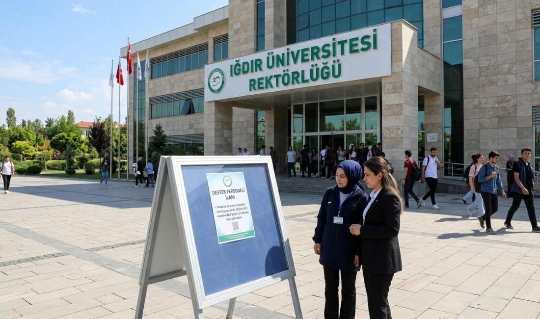 Iğdır Üniversitesi Rektörlüğü, bünyesinde görevlendirmek üzere sözleşmeli personel alımı yapacağını