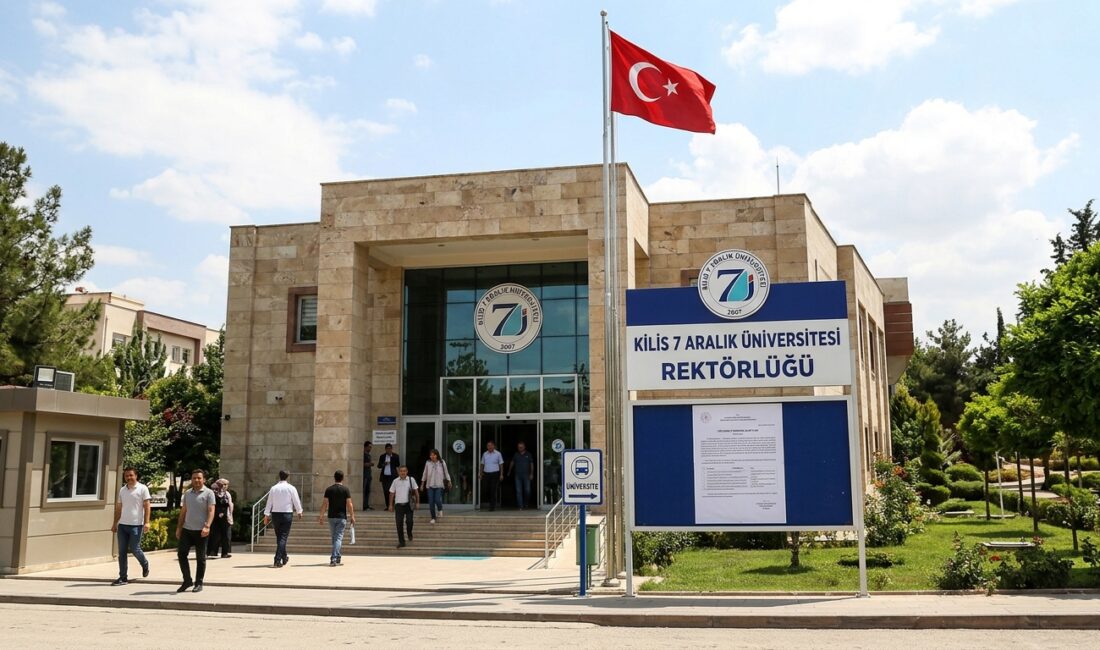 Kilis 7 Aralık Üniversitesi Rektörlüğü, bünyesine 15 (on beş) adet