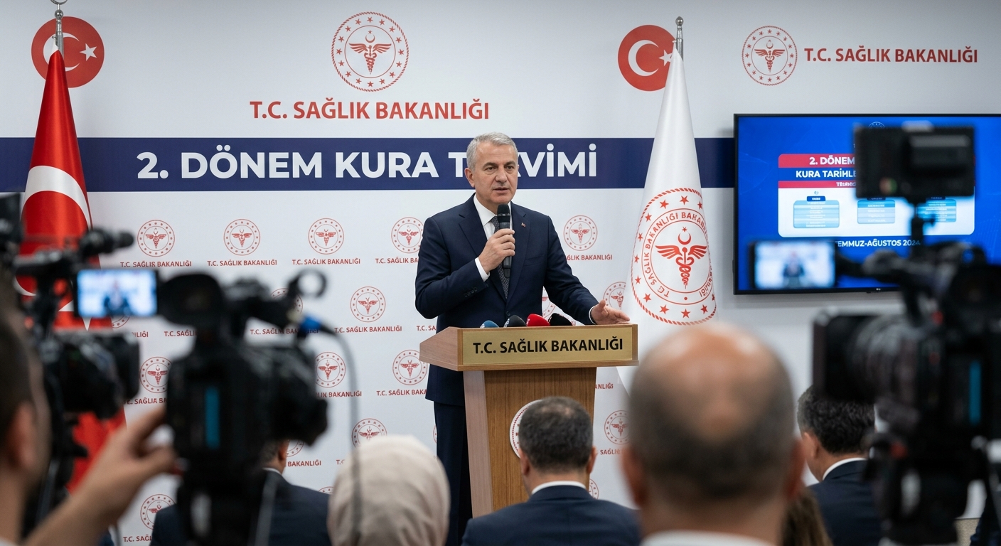 Sağlık Bakanlığı 2. Dönem Personel Alımı Kura Takvimi Açıklandı Sağlık Bakanlığı 2. Dönem Kura Takvimini Açıkladı