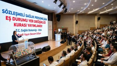 Türkiye Cumhuriyeti Sağlık Bakanlığı, sözleşmeli sağlık personeli için eş durumu