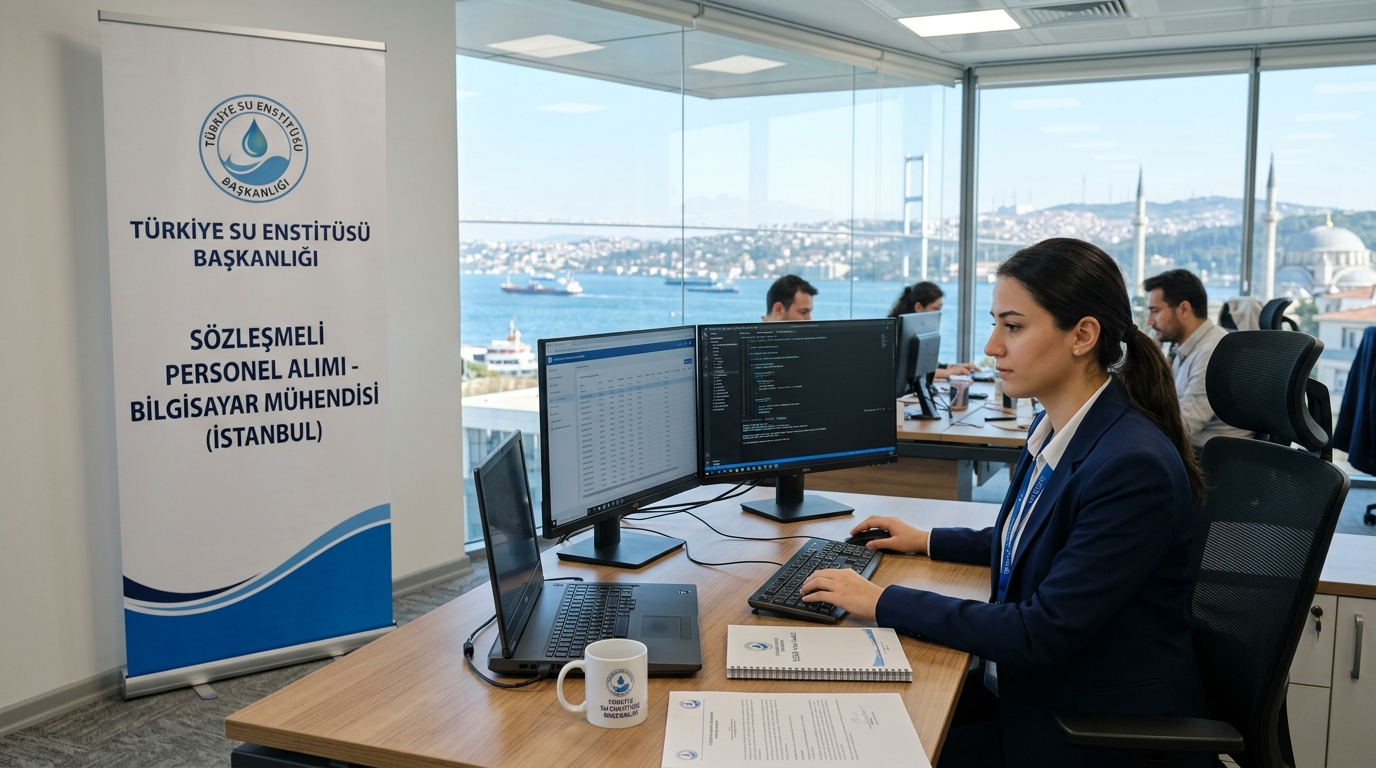 Türkiye Su Enstitüsü Sözleşmeli Bilgisayar Mühendisi Alım İlanı: İstanbul TÜRKİYE SU ENSTİTÜSÜ BAŞKANLIĞI - SÖZLEŞMELİ PERSONEL ALIM İLANI (Bilgisayar Mühendisliği / İSTANBUL)
